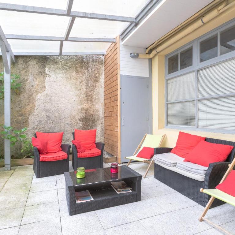 T3 ensoleillé le Vignemale - Two-Bedroom Deluxe Apartment with Garden View - 17