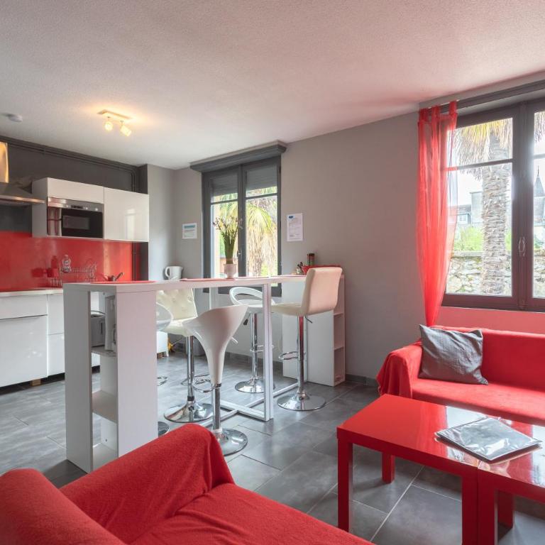 T3 ensoleillé le Vignemale - Two-Bedroom Deluxe Apartment with Garden View - 8