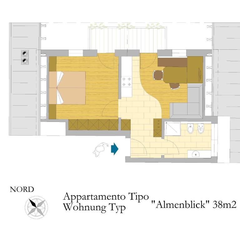 Feldererhof Gsies Apt Almenblick - Appartamento Superior con 1 Camera da Letto e Balcone - 24