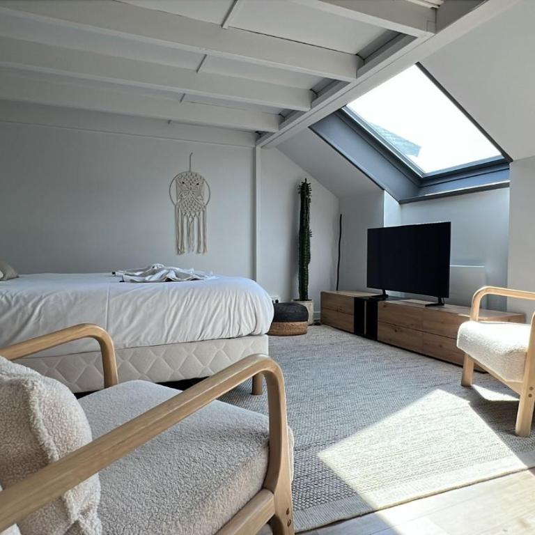 Cloud Stylish flat with jacuzzi near city center - Loft - 6