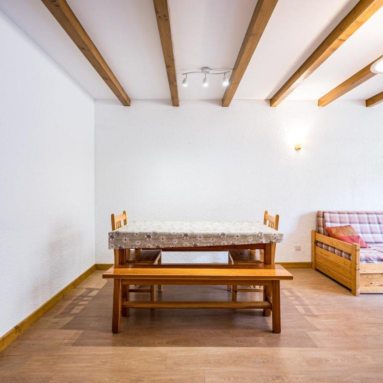 Lauziere centre 6 couchages - Superior Apartment mit 1 Schlafzimmer und Balkon - 6