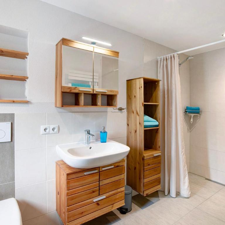 Ferienwohnung Birke - Apartment mit 1 Schlafzimmer und Gartenblick - 16