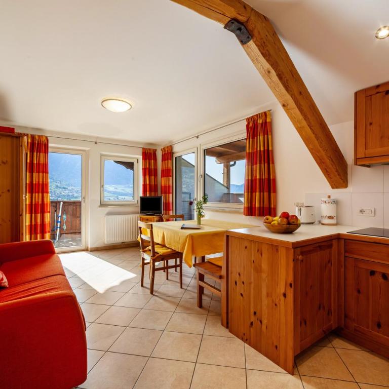 Gasserhof Ferienwohnung Morgenduft - Apartamento Deluxe de 2 dormitorios con balcón - 15