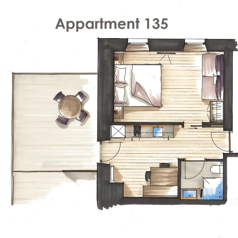 Obermairhof - Appartamento Superior con 1 Camera da Letto e Balcone - 10