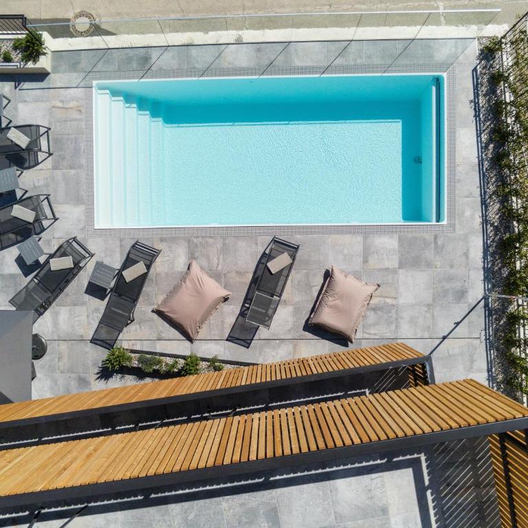 Köfele Lodge Rosa - Deluxe-Apartment mit 2 Schlafzimmern und Gartenblick - 20