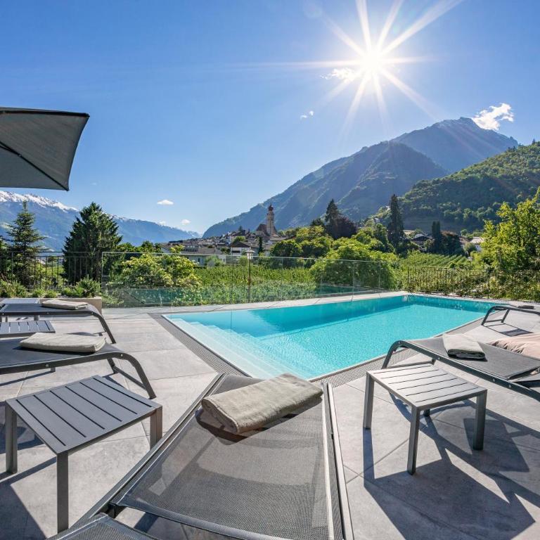 Köfele Lodge Rosa - Deluxe-Apartment mit 2 Schlafzimmern und Gartenblick - 18