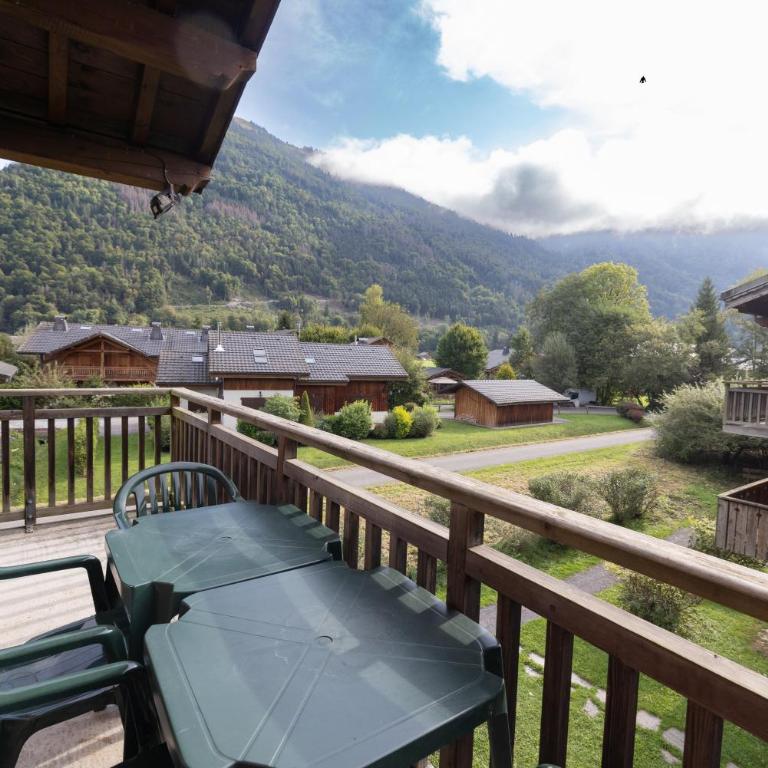 Les Fermes de Samoëns - Deluxe Apartment mit Balkon und 2 Schlafzimmern - 12