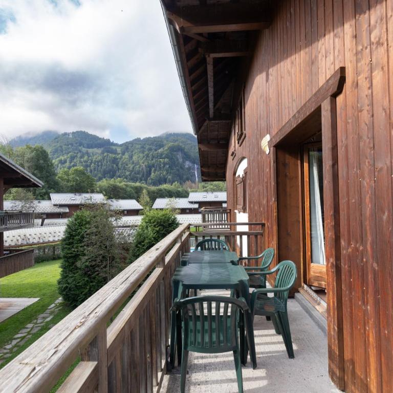 Les Fermes de Samoëns - Deluxe Apartment mit Balkon und 2 Schlafzimmern - 11