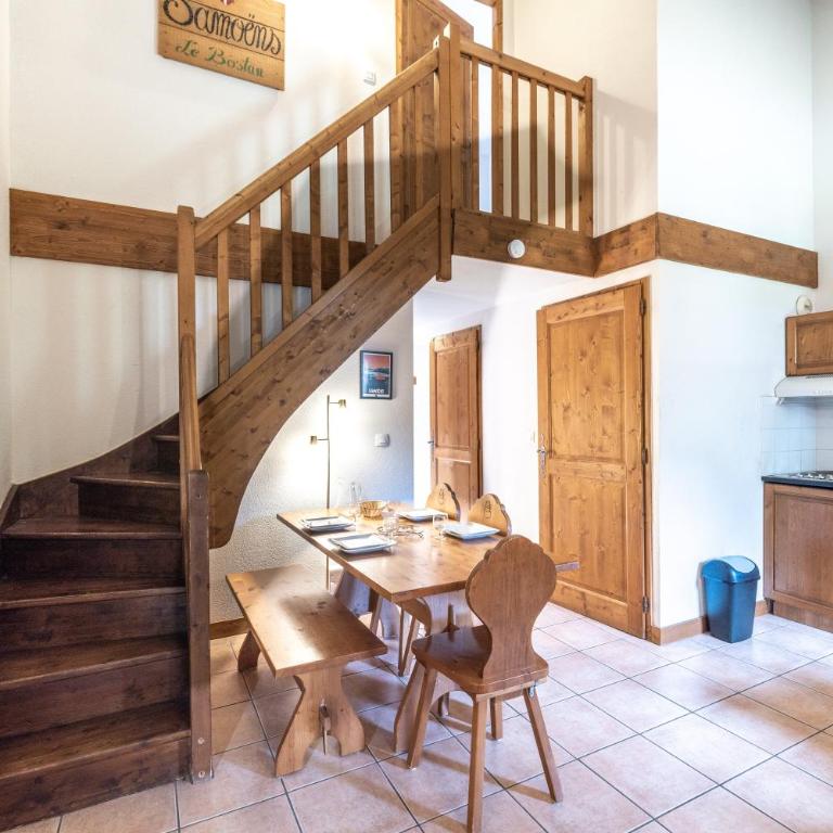 Les Fermes de Samoëns - Deluxe Apartment mit Balkon und 2 Schlafzimmern - 1