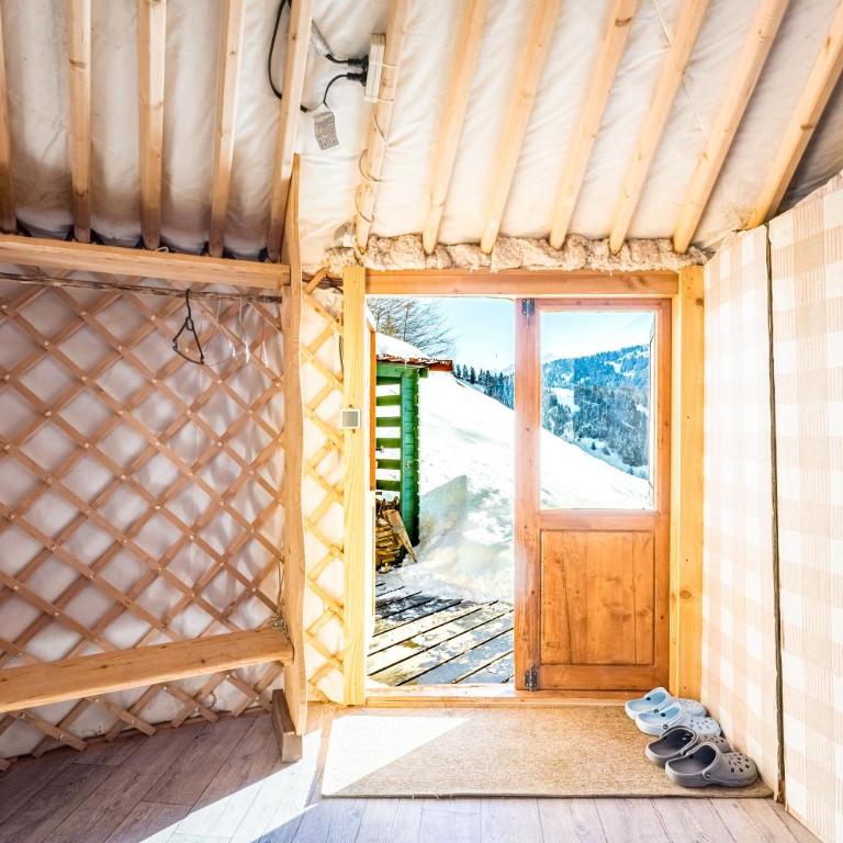 La yourte des Clapières - Chambre Quadruple avec Douche - 18