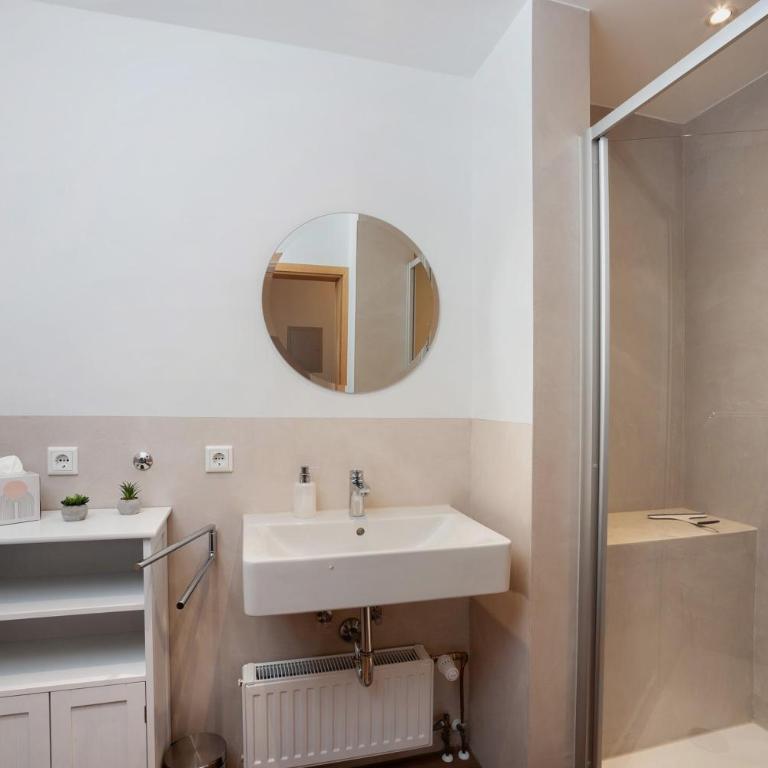 Ferienwohnungen Annamaria - Deluxe-Apartment mit 2 Schlafzimmern und Gartenblick - 14