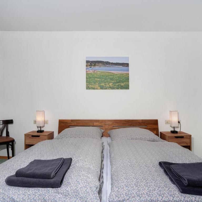Ferienwohnungen Annamaria - Deluxe-Apartment mit 2 Schlafzimmern und Gartenblick - 10