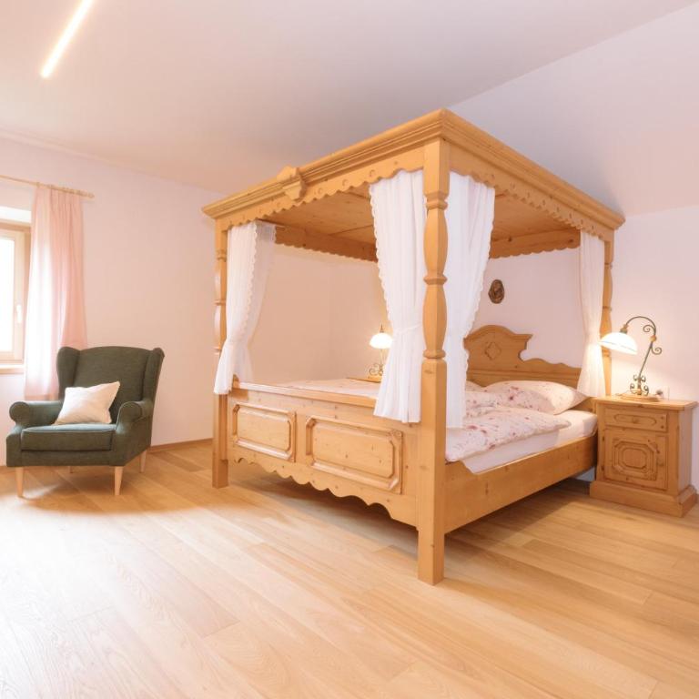 Ferienwohnung Wies Wieserhof - Appartamento Deluxe con 2 Camere da Letto e Balcone - 13