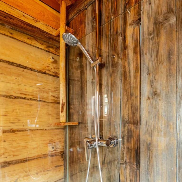 Naturstammhaus Almhütte - Haus mit 1 Schlafzimmer - 30