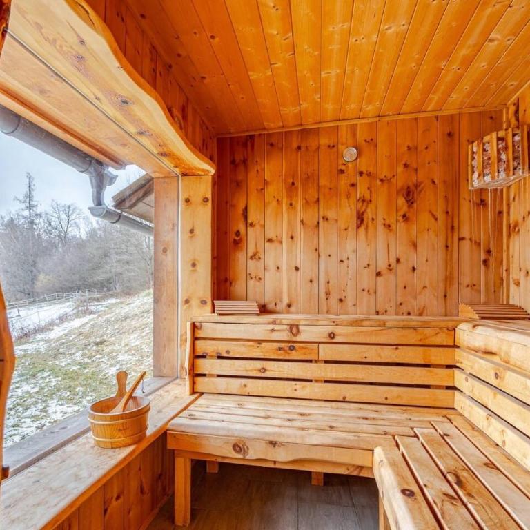 Naturstammhaus Almhütte - Haus mit 1 Schlafzimmer - 34