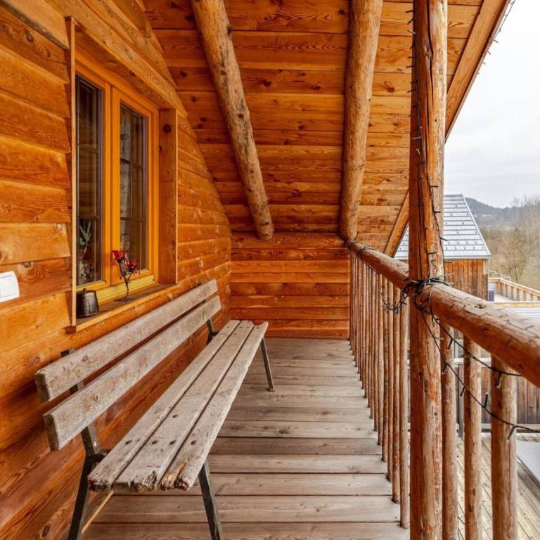 Naturstammhaus Almhütte - Haus mit 1 Schlafzimmer - 6