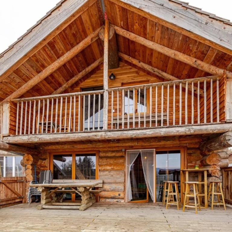 Naturstammhaus Almhütte - Haus mit 1 Schlafzimmer - 13