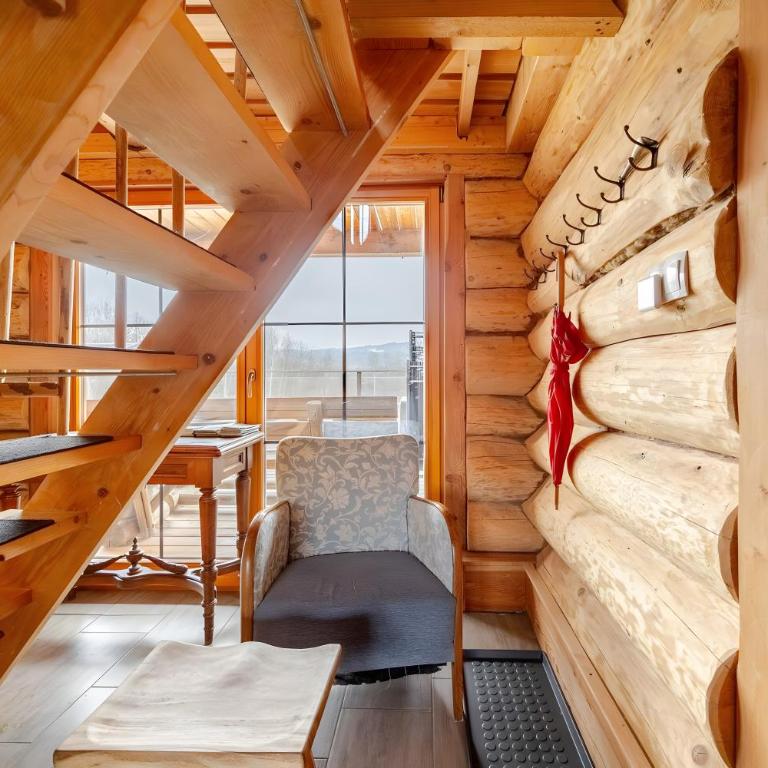 Naturstammhaus Almhütte - Haus mit 1 Schlafzimmer - 19