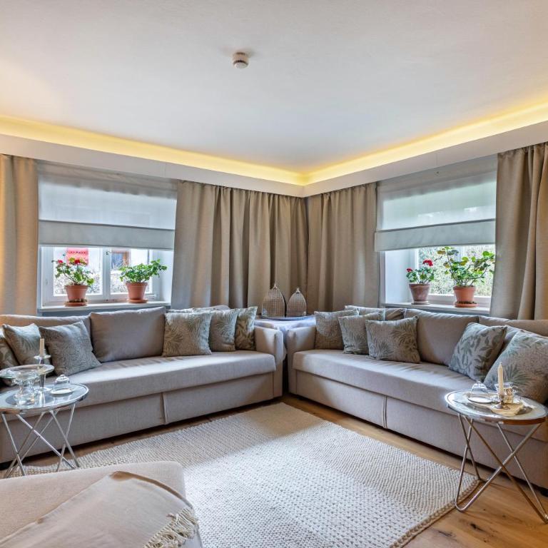Haus Alpenveilchen - Appartement 2 - Apartamento de 1 dormitorio con vistas al jardín - 1