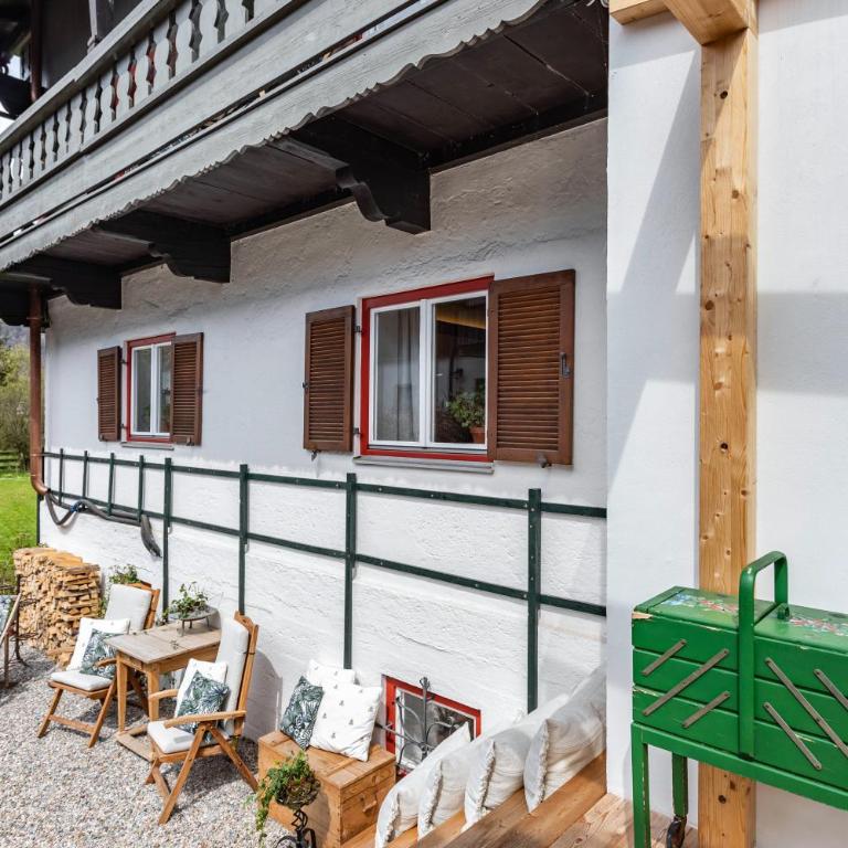 Haus Alpenveilchen - Appartement 2 - Apartamento de 1 dormitorio con vistas al jardín - 6