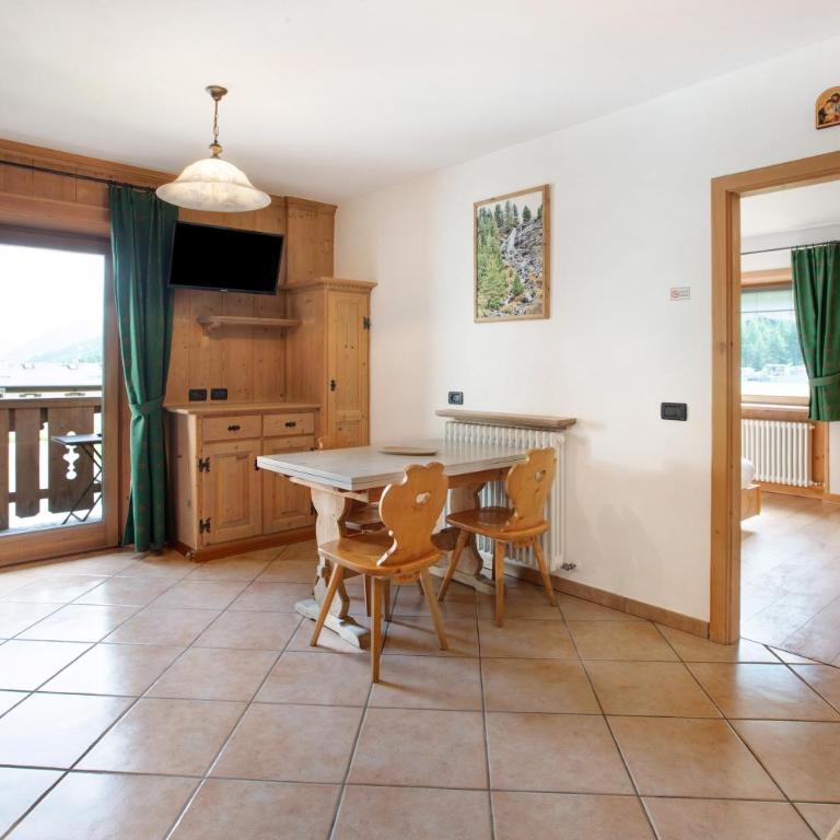 Appartamento Larice Chalet Cambra - Appartamento con 1 Camera da Letto e Vista Giardino - 4