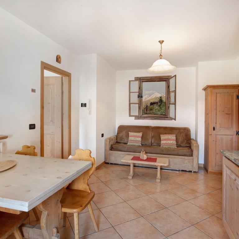 Appartamento Larice Chalet Cambra - Appartamento con 1 Camera da Letto e Vista Giardino - 3