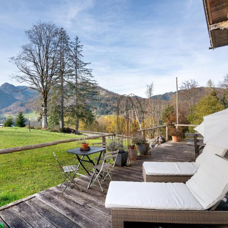 Ferienwohnung Rauschberg - Deluxe-Apartment mit 2 Schlafzimmern und Gartenblick - 2