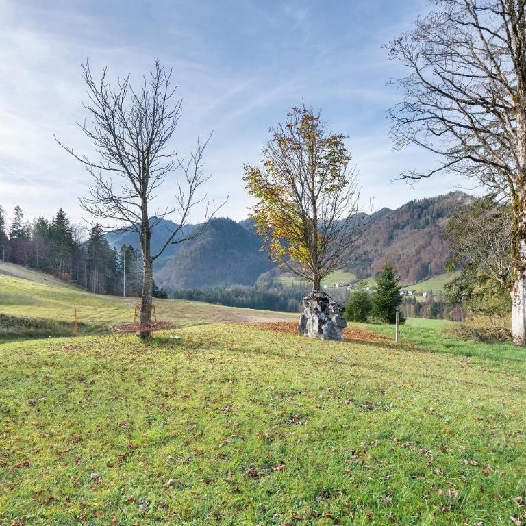 Ferienwohnung Rauschberg - Deluxe-Apartment mit 2 Schlafzimmern und Gartenblick - 20