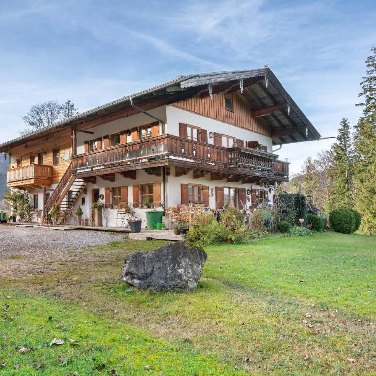 Ferienwohnung Rauschberg - Deluxe-Apartment mit 2 Schlafzimmern und Gartenblick - 1