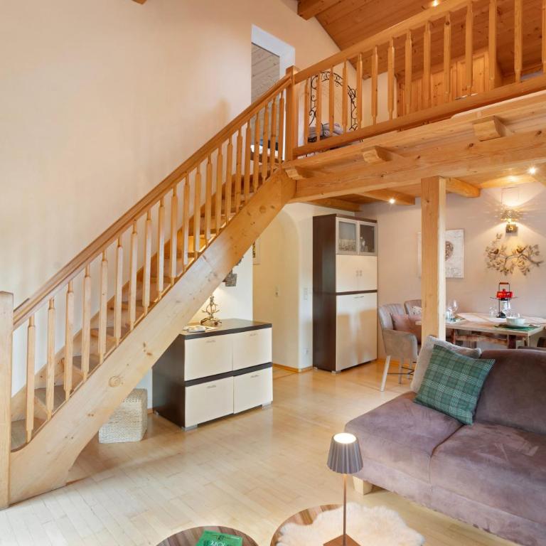 Ferienwohnung Rauschberg - Deluxe-Apartment mit 2 Schlafzimmern und Gartenblick - 11
