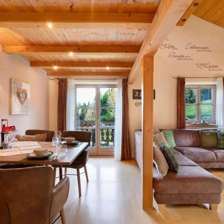 Ferienwohnung Rauschberg - Deluxe-Apartment mit 2 Schlafzimmern und Gartenblick - 5