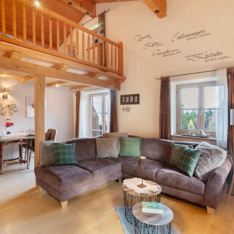 Ferienwohnung Rauschberg - Deluxe-Apartment mit 2 Schlafzimmern und Gartenblick - 3