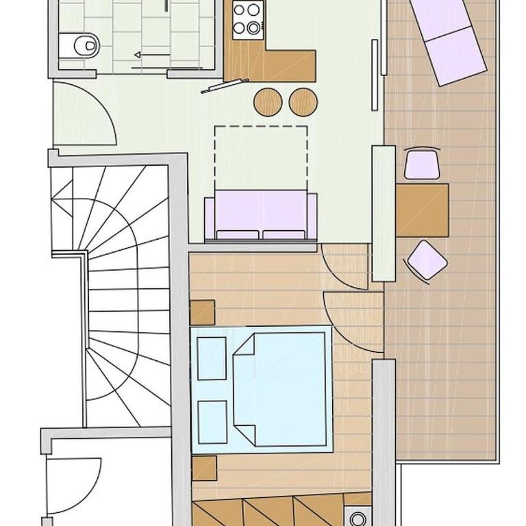 Huberhof App Gala - Superior Apartment mit 1 Schlafzimmer und Balkon - 24