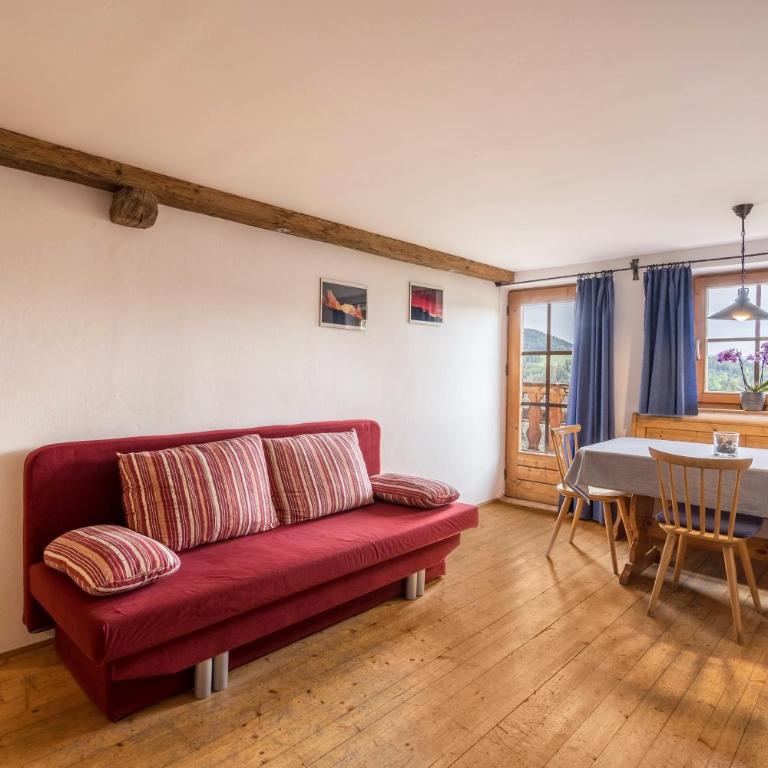 Ferienwohnung Enzian Nusserhof - Superior Apartment mit 1 Schlafzimmer und Balkon - 12