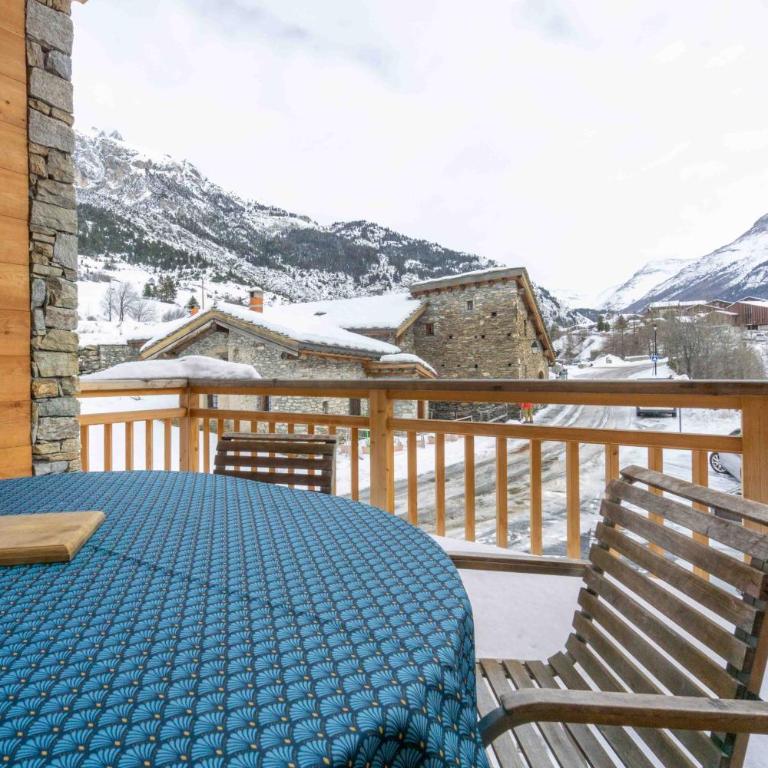 Chalet la Parrachée - Appartement 2 Chambres Deluxe avec Balcon - 12