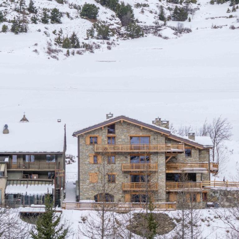 Chalet la Parrachée - Appartement 2 Chambres Deluxe avec Balcon - 21