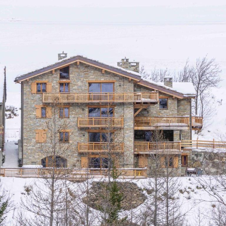 Chalet la Parrachée - Appartement 2 Chambres Deluxe avec Balcon - 19