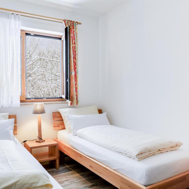 Ferienwohnung Geroldsee - Deluxe-Apartment mit 2 Schlafzimmern und Gartenblick - 16