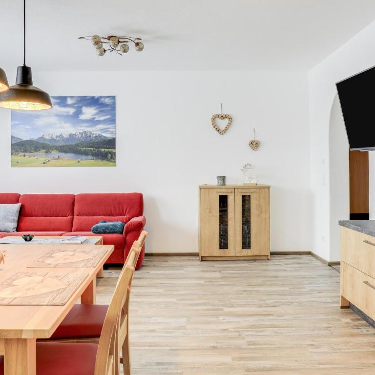 Ferienwohnung Geroldsee - Deluxe-Apartment mit 2 Schlafzimmern und Gartenblick - 8