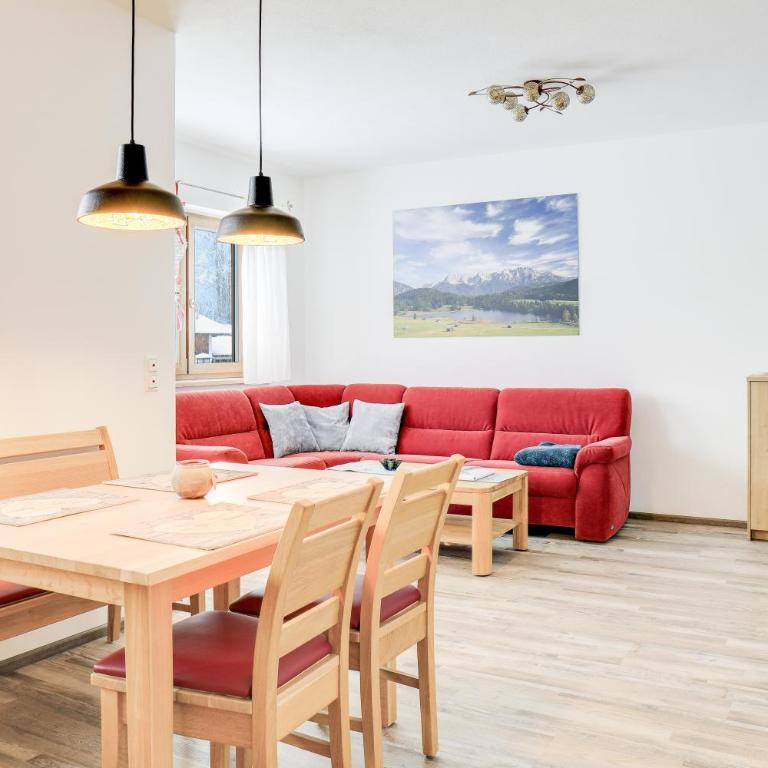 Ferienwohnung Geroldsee - Deluxe-Apartment mit 2 Schlafzimmern und Gartenblick - 1