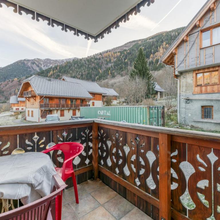 Chalet de l'Ardoisière - Appartement 2 Chambres Deluxe avec Balcon - 4