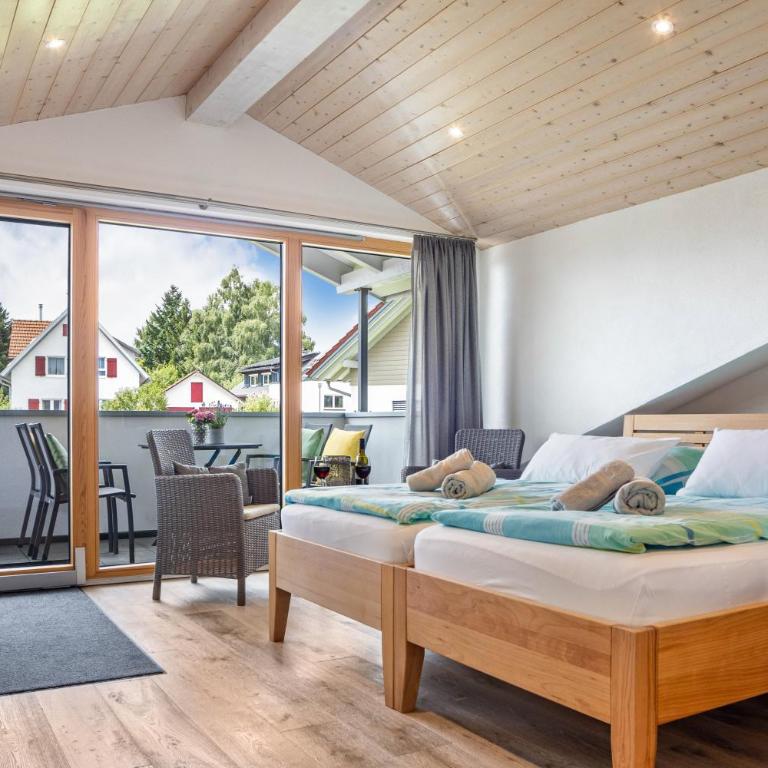 Ferienwohnungen Familie Hofer - Deluxe-Apartment mit 2 Schlafzimmern und Gartenblick - 2