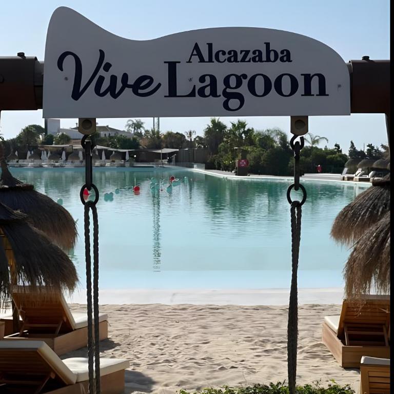 Alcazaba Lagoon Luxury Retreat - Apartamento Deluxe de 2 dormitorios con vistas al jardín - 35