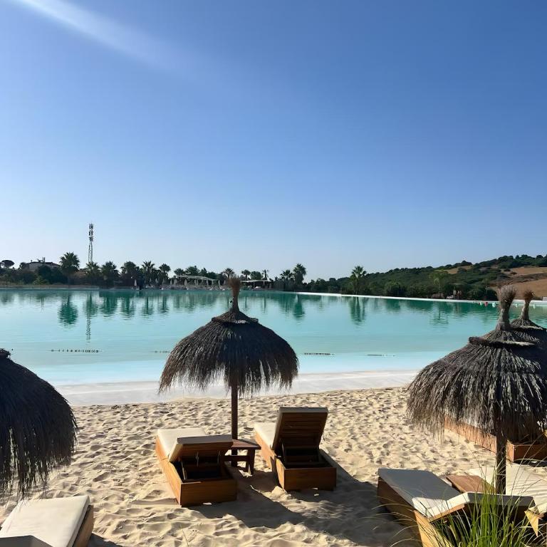 Alcazaba Lagoon Luxury Retreat - Apartamento Deluxe de 2 dormitorios con vistas al jardín - 41