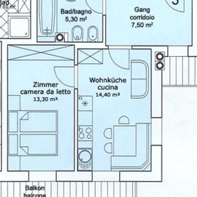 Heinzenhof Welschnofen - One-Bedroom Apartment with Garden View - 18