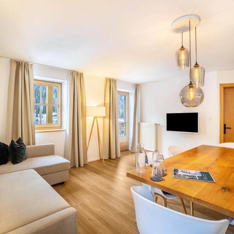 Mountain Residence Kasern Nr 1 - Deluxe-Apartment mit 2 Schlafzimmern und Gartenblick - 6