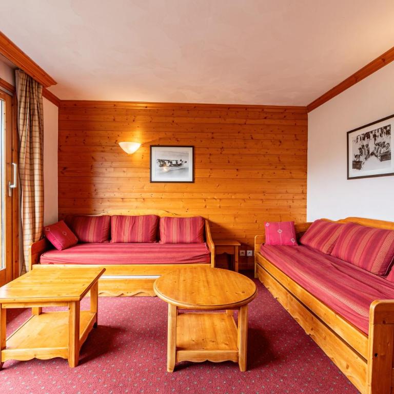 Appart. résidence pied des pistes - Deluxe Apartment mit Balkon und 2 Schlafzimmern - 10