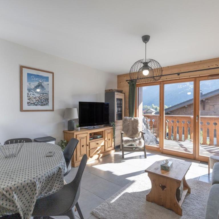 L'Oralya - 6 personnes - Samoens - Appartamento Deluxe con 2 Camere da Letto e Vista Giardino - 4
