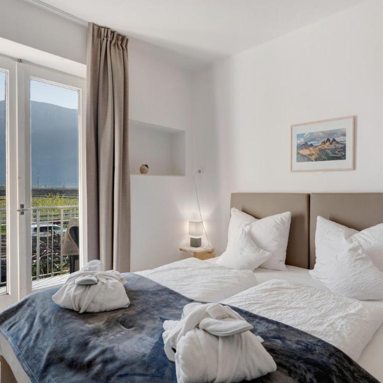 Haus Burger Vilpian - Doppelzimmer mit Bergblick - 1