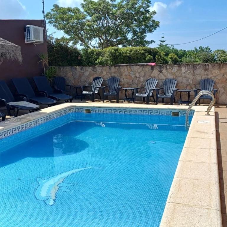 Casa De Campo Con Piscina - Apartamento de 1 dormitorio con jardín - 19